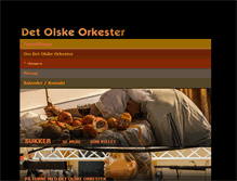 Tablet Screenshot of detolskeorkester.dk